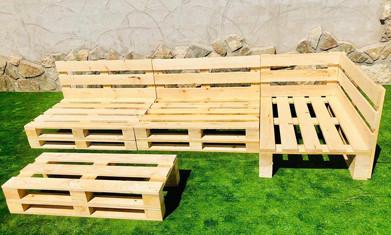 81gyYPGEfjL._SL1500_ Conjunto RINCONERA con PALETS Europeos + Mesa,Interior/Exterior NUEVOS A ESTRENAR 2.4m X 2m