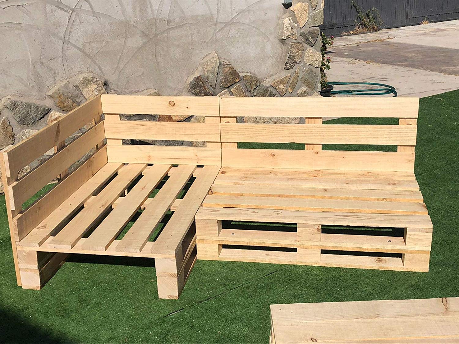 maat lood breng de actie Conjunto rinconera de 2 Sofás Palets Europeos (200x120cm) + Mesa (80x48cm) - TALMOBEL - Muebles fabricados con palets nuevos maat lood breng de actie Conjunto rinconera de 2 Sofás Palets Europeos (200x120cm) + Mesa (80x48cm) - TALMOBEL - Muebles fabricados con palets nuevos