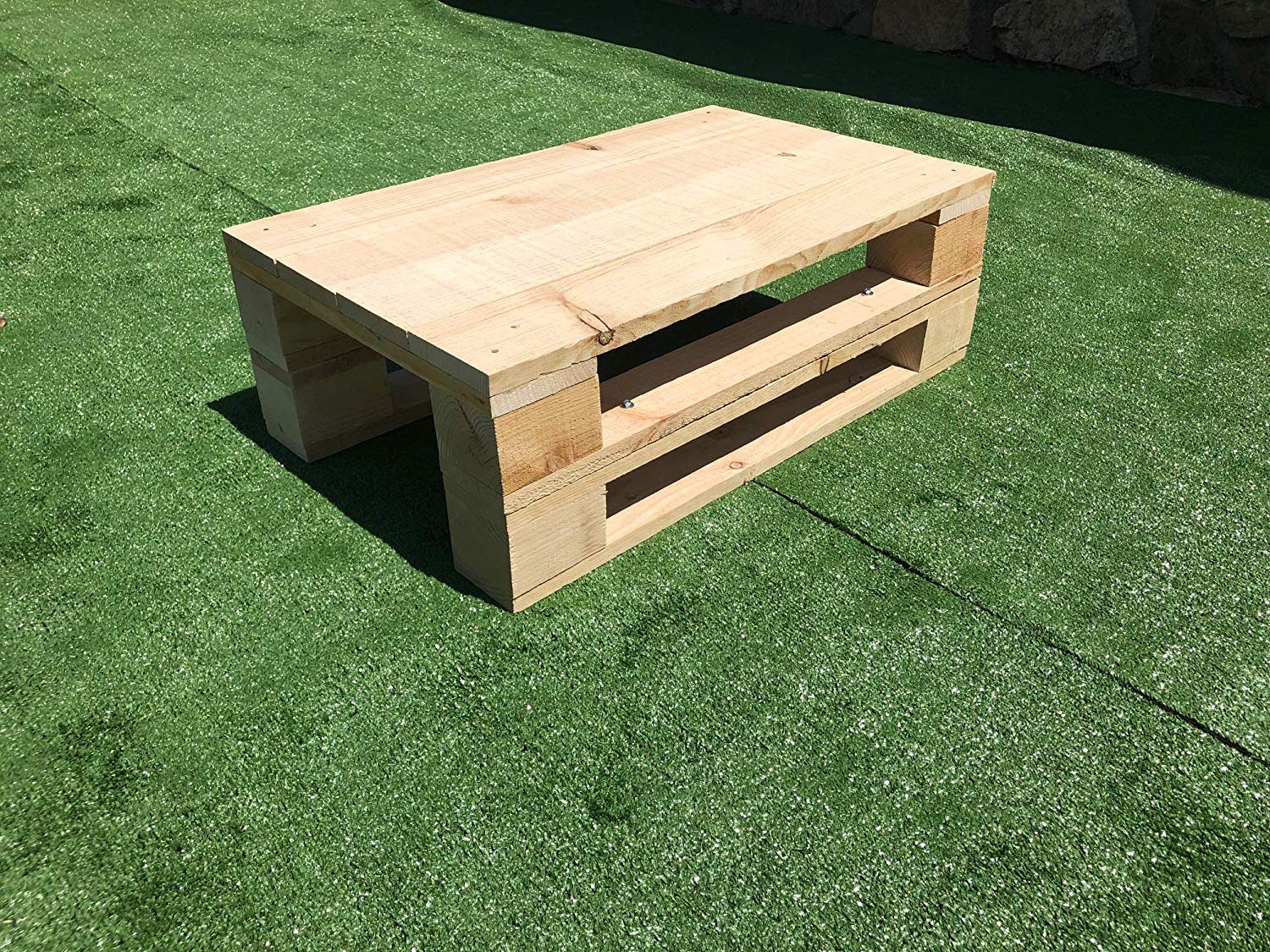 91ADA8-vg9L._SL1500_ Mesa DE Centro PALETS NUEVOS Mesa VINTAGE - RÚSTICA.