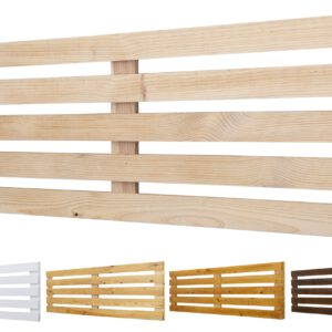 CABECERO DE PALETS MODELO TALAVERA EN CRUDO AL ANTURAL SIN BARNIZAR SIN PINTAR