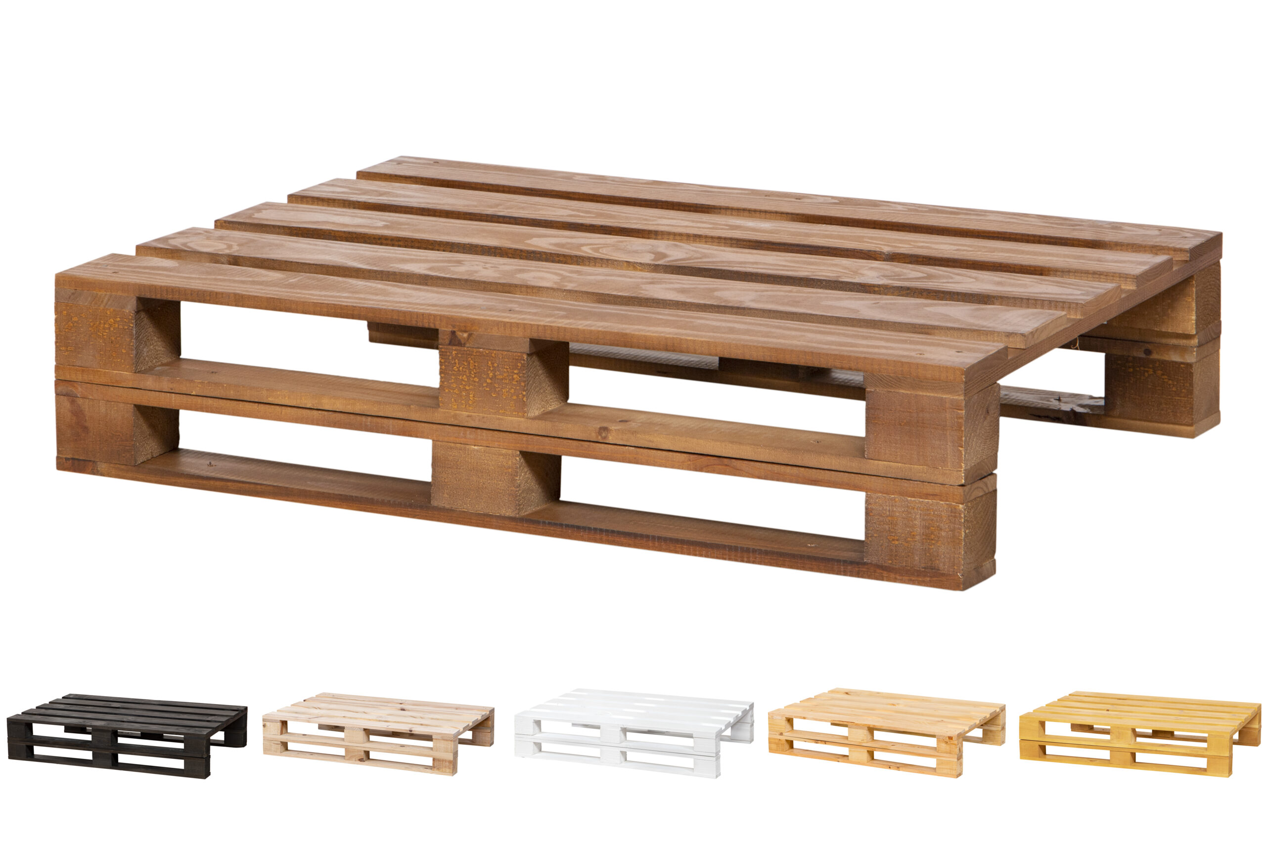 banco palet nogal banco palet nogal